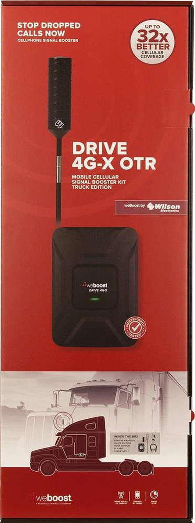 weBoost Drive 4G-X OTR - Remote Vehicle Cell Phone Signal Booster Kit 