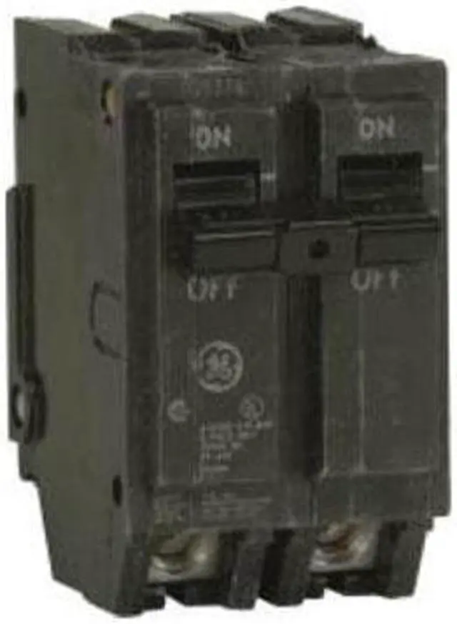 Alt view image 2 of 3 - Ge Circuit Breaker,100A,Plug In,120/240V,2P  THQL21100
