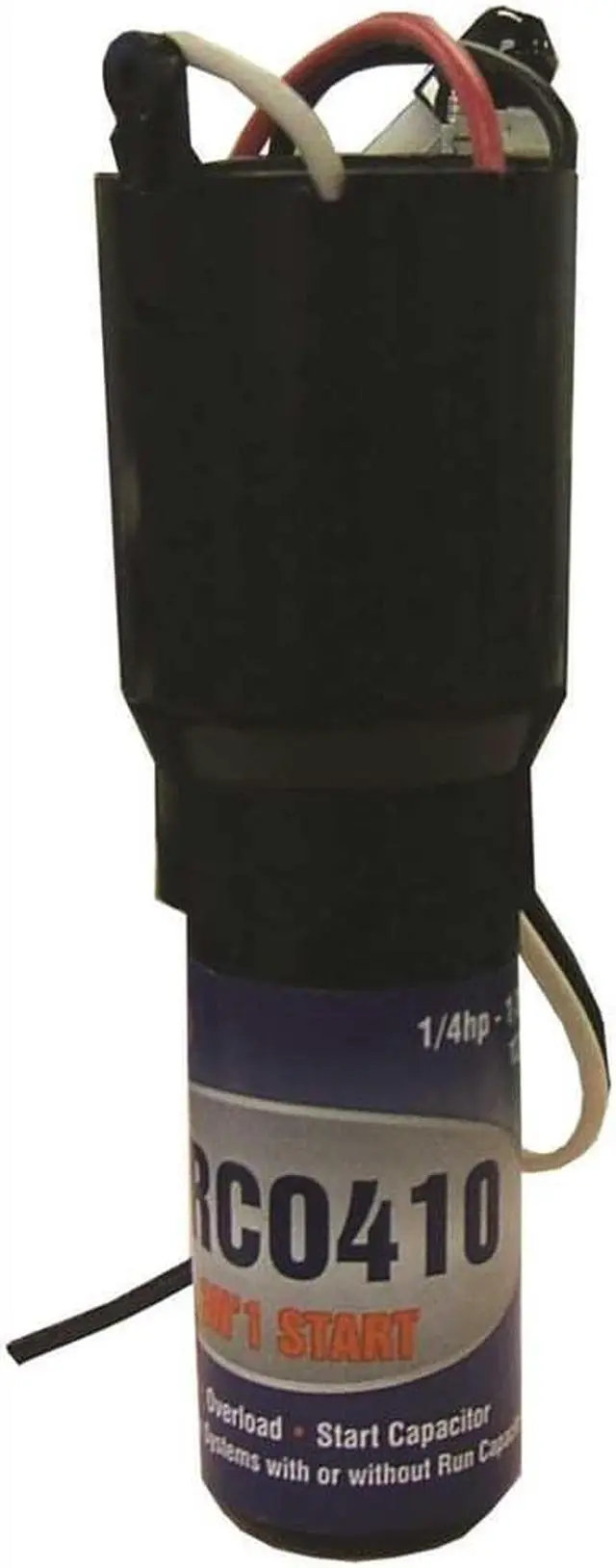 Alt view image 5 of 6 - SUPCO RCO810 Hard Start Kit, 115, Single, 1/12 to 1/5