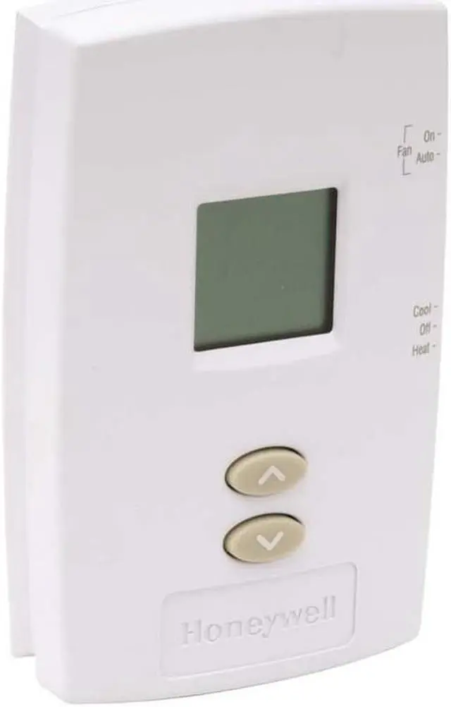 Alt view image 2 of 7 - Honeywell TH1110DV1009/U - PRO 1000 Vertical Non-Programmable Thermostat 1 Heat/1 Cool