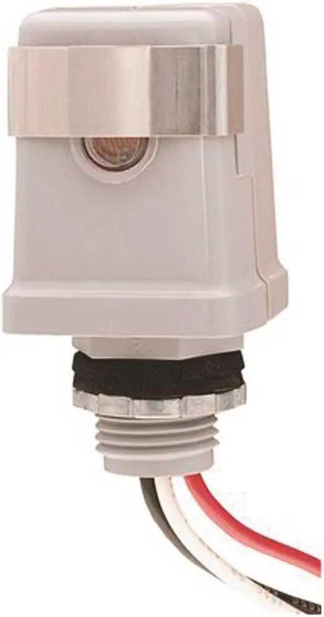 Alt view image 3 of 7 - Intermatic K4141C 120-Volt 25-Amp Stem Mount Thermal Photocontrol