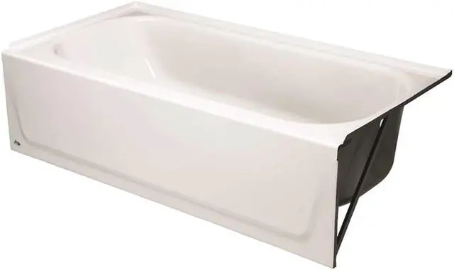 Alt view image 3 of 3 - Bootz Industries 011-2340-00 Maui 5 ft. Right Hand Drain Deep Soaking Bathtub in White