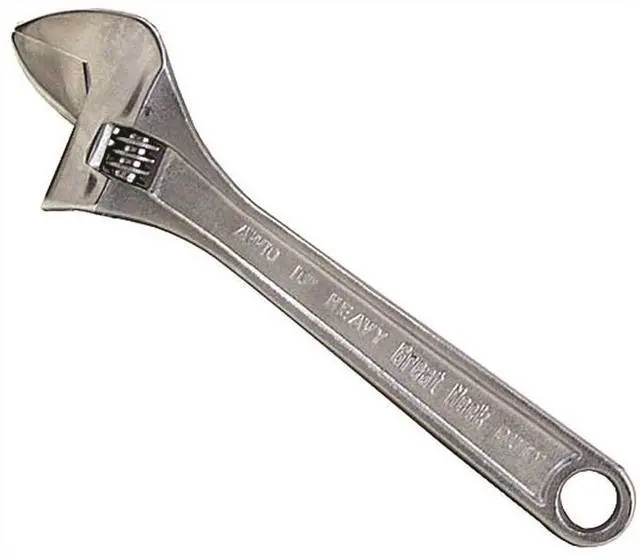 Alt view image 4 of 4 - Great Neck Saw 10in. Adjustable Wrench  AW10C