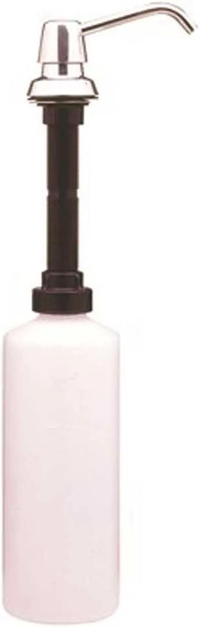 Alt view image 5 of 15 - Bobrick Counter-Mounted Soap Dispenser 34oz Stainless Steel 8226