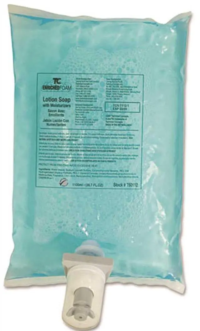 Alt view image 3 of 6 - Autofoam Hand Soap Refill, Lotion Soap with Moisturizer, 1100 mL, 4/Carton