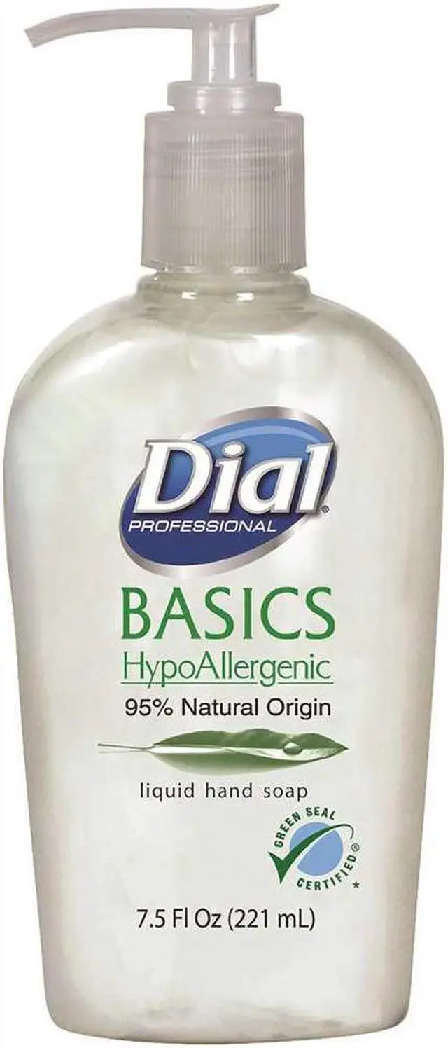 Alt view image 6 of 14 - Dial 6028 Basics Liquid Hand Soap, 7.5 oz., Rosemary & Mint