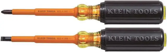 Alt view image 7 of 15 - Klein Screwdriver Set Ins Strt-Phil 2 Piece Klein Tools Screwdriver Sets