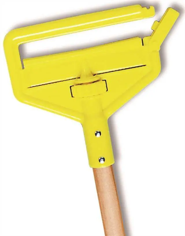 Alt view image 2 of 11 - Rubbermaid Wet Mop Handle,Side Gate,52-3/8"L  FGH116000000