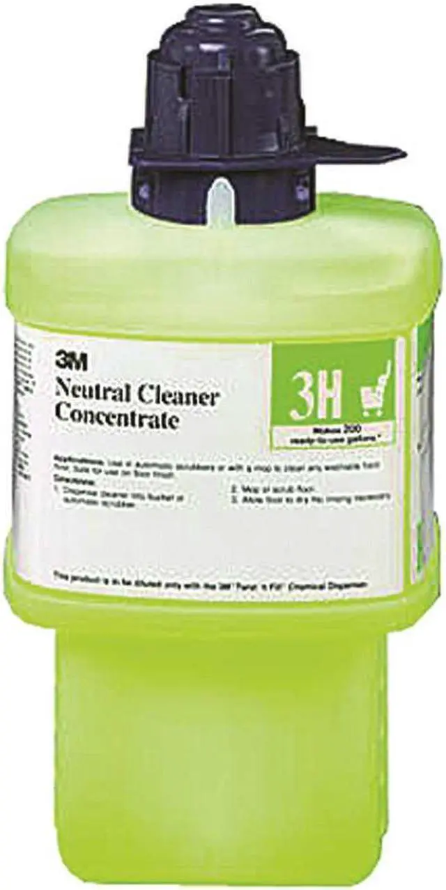 Alt view image 2 of 5 - 3M 3H Neutral Floor Cleaner,Size 2L,Yellow