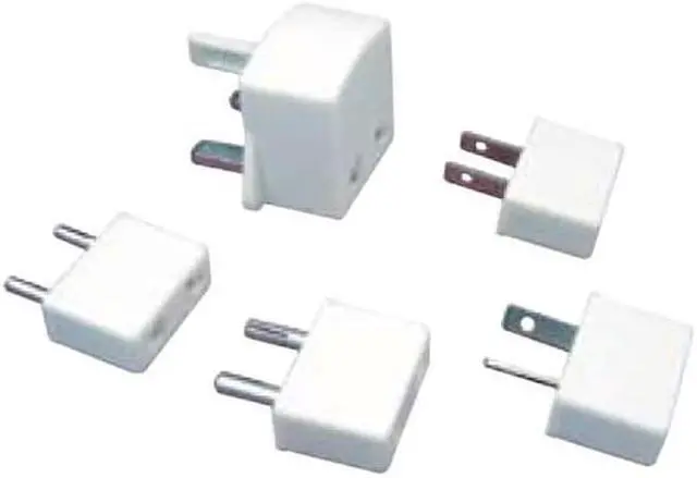 Alt view image 2 of 2 - CONECT IT, 10-165, FOREIGN TRAVEL 2000 WATT VOLTAGE CONVERTER 5 PLUG ADAPTER KIT