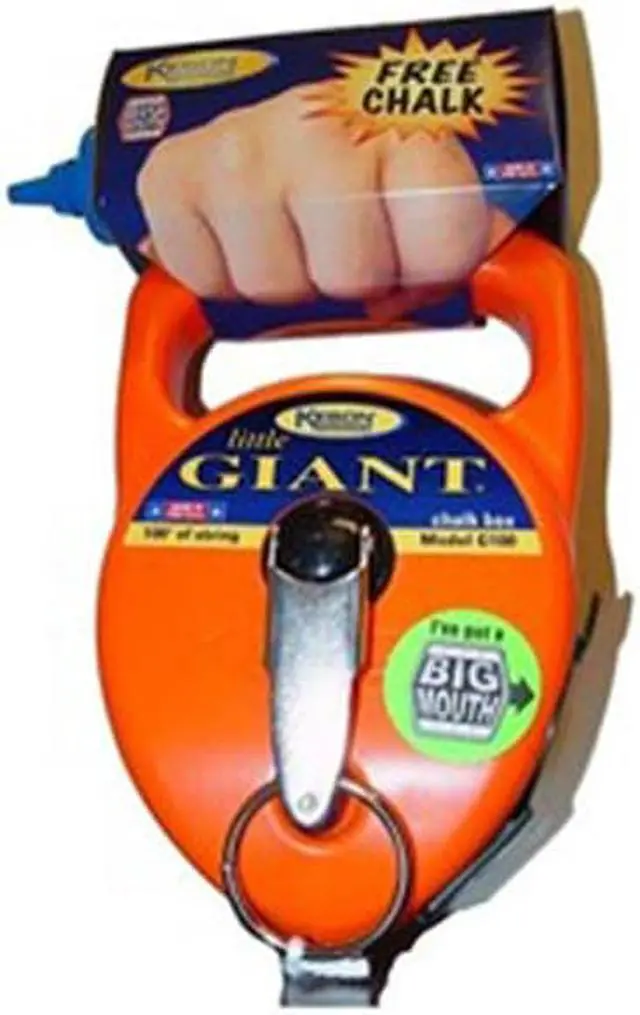 Alt view image 4 of 6 - Keson Industries G100 100-Foot Chalk Line Reel Abs Case - Each