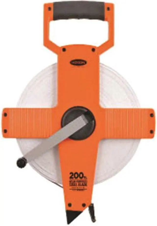 Alt view image 4 of 11 - Keson Long Tape Measure,1/2 Inx100 ft,Pumpkin  OTR-18-100