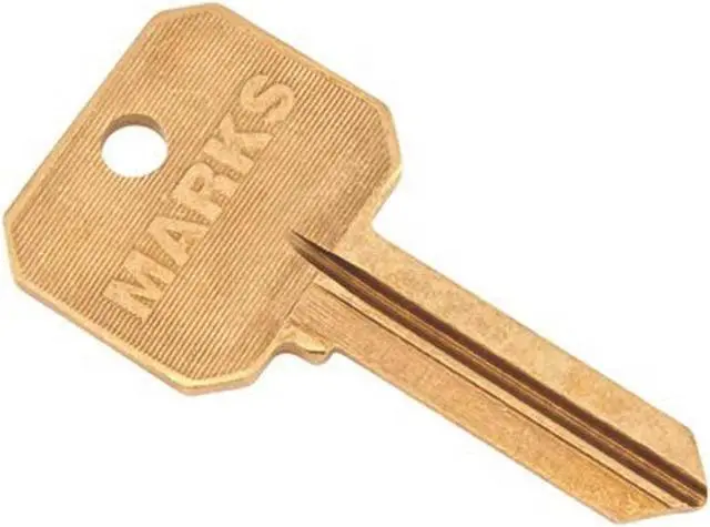 Alt view image 2 of 2 - Marks USA 2164A Original Key Blank For A 5 Pin Arrow AR1 Keyway