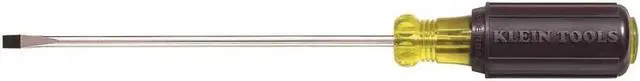 Alt view image 2 of 8 - Klein Tools 601-6 3/16" Cabinet Tip Screwdriver 6"