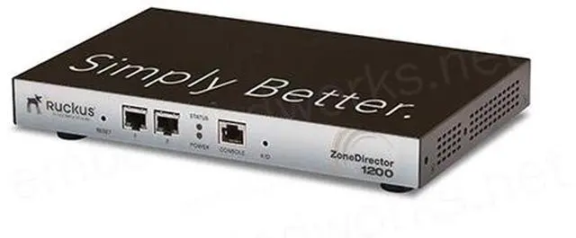 Alt view image 2 of 7 - Ruckus Wireless ZoneDirector 1200, licensed for up to 5 ZoneFlex Access Points (901-1205-UN00)