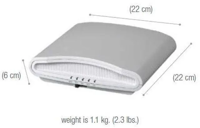 Alt view image 3 of 5 - Ruckus Wireless ZoneFlex R710 Dual-band 802.11abgn/ac Wave 2 Wireless Access Point, 4x4:4 Streams, MU-MIMO, BeamFlex+, Dual ports, 802.3af/at PoE support