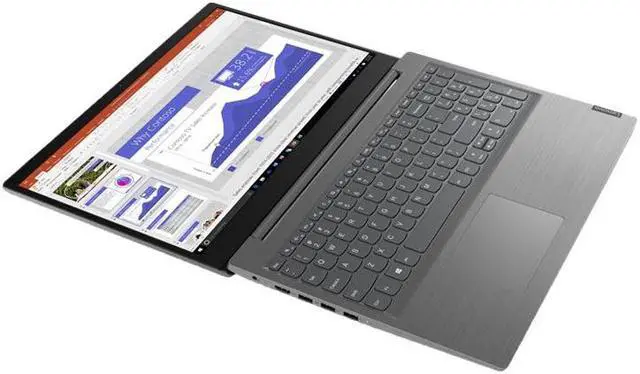 Alt view image 2 of 8 - Lenovo V15-IIL 82C5 - Core i5 1035G1 / 1 GHz - Win 10 Home 64-bit - 8 GB RAM - 256 GB SSD NVMe - 15.6" 1920 x 1080 (Full HD) - UHD Graphics - Wi-Fi, Bluetooth - Iron Gray
