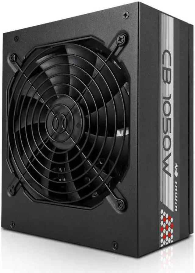 Alt view image 3 of 6 - InWin CB 1050W Classic Basic Series 1050 Watt Fully Modular Power Supply 80+ Platinum Certified Black