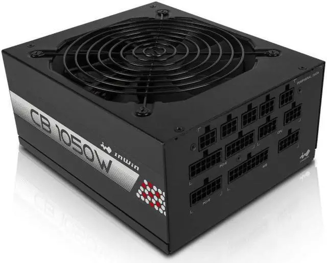 Main image of InWin CB 1050W Classic Basic Series 1050 Watt Fully Modular Power Supply 80+ Platinum Certified Black