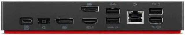 Alt view image 4 of 7 - Lenovo Thinkpad Universal USB-C Dock (40AY0090US)