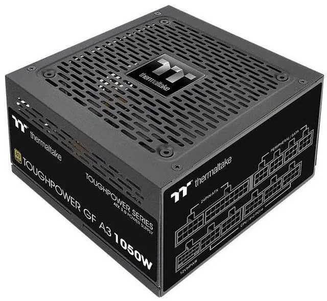 Main image of Thermaltake Toughpower 1050W GF A3 TT Premium Edition 80 PLUS, PCIe 5.0, ATX3.0 Gen5 Gold Modular Power Supply w/ 12VHPWR Connector