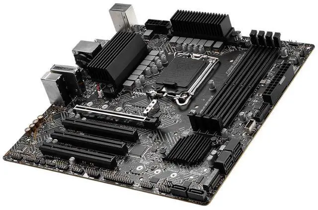 Alt view image 5 of 5 - MSI B760M-VC WIFI BULK Gaming Desktop Motherboard - Intel B760 Chipset - Socket LGA-1700 - Micro ATX - 4x Memory Slots - Gigabit Ethernet - 2.5Gigabit Ethernet - IEEE 802.11 a/b/g/n/ac/ax - 6x SATA