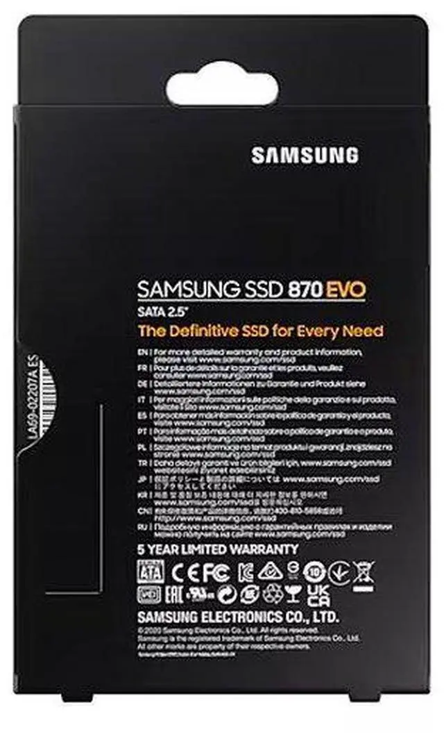Alt view image 6 of 7 - Open_Box - SAMSUNG 870 EVO 500GB 2.5 Inch SATA III Internal SSD (MZ-77E500B/AM) (MZ-77E500B/AM)