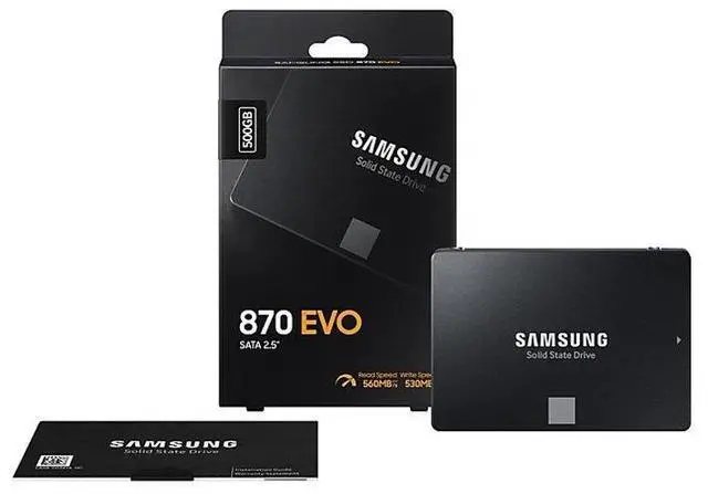 Alt view image 7 of 7 - Open_Box - SAMSUNG 870 EVO 500GB 2.5 Inch SATA III Internal SSD (MZ-77E500B/AM) (MZ-77E500B/AM)