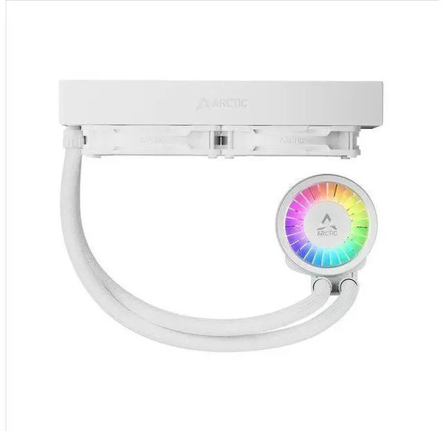 Alt view image 3 of 6 - Arctic Liquid Freezer III Pro 240 A-RGB AIO CPU Water Cooler (Intel & AMD), New Silent & Powerful VRM Fan, Improved Radiator, Efficient PWM Pump - WHITE (ACFRE00186A)