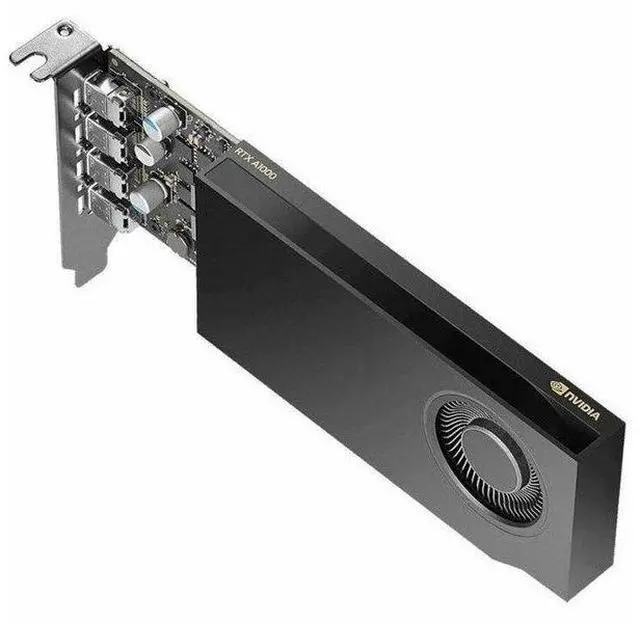 Alt view image 7 of 8 - NVIDIA RTX A1000 Low Profile Graphics card 8GB GDDR6 PCI4.0 x8 4x Mini DisplayPort - RETAIL BOXED-ATX I/O bracket attach