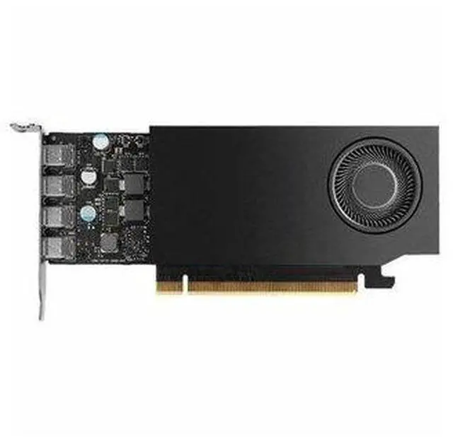 Alt view image 8 of 8 - NVIDIA RTX A1000 Low Profile Graphics card 8GB GDDR6 PCI4.0 x8 4x Mini DisplayPort - RETAIL BOXED-ATX I/O bracket attach