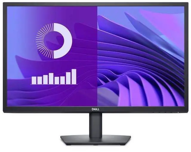 Alt view image 2 of 6 - Open_Box - LG 24" Monitor, FHD 1080p 60Hz 5ms GTG IPS, 1x DP/VGA, Tilt Adjustable, Eye Comfort, Anti-glare, Security Lock, Narrow Bezel - Black(E2425H-B)