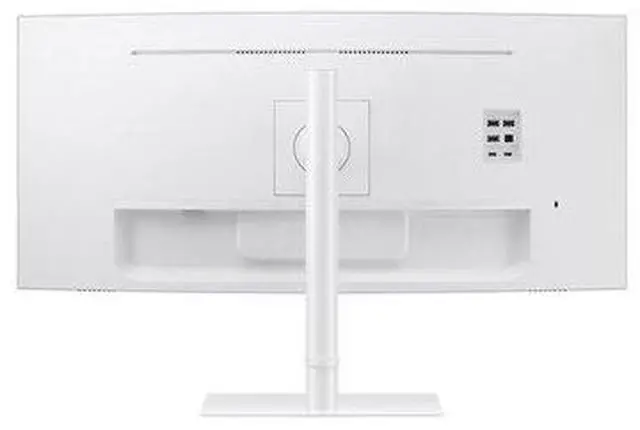 Alt view image 6 of 6 - Open_Box - Samsung 34" ViewFinity S6 Curved LED VA Monitor, UWQHD 100Hz 5ms GTG, AMD FreeSync, HDR10, KVM, Speaker, GbE, USB 3.0 Hub - Warm White (LS34C650TANXGO)
