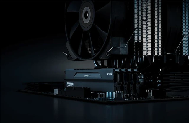 Alt view image 7 of 7 - KLEVV Bolt V DDR5 32GB (2x16GB) 6000MHz CL28 SK Hynix A-Die 1.35V Gaming Desktop Ram Memory XMP 3.0 / AMD Expo Ready - Charcoal Grey (KD5AGUA80-60B280H)