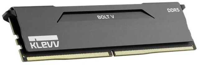 Alt view image 4 of 7 - KLEVV Bolt V DDR5 32GB (2x16GB) 6000MHz CL28 SK Hynix A-Die 1.35V Gaming Desktop Ram Memory XMP 3.0 / AMD Expo Ready - Charcoal Grey (KD5AGUA80-60B280H)