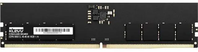 Alt view image 7 of 12 - KLEVV KD5AGUA80-56G460A DDR5 16GB (1x16GB) 5600MHz CL46 UDIMM SK Hynix A-Die Desktop Ram Memory 1.1V