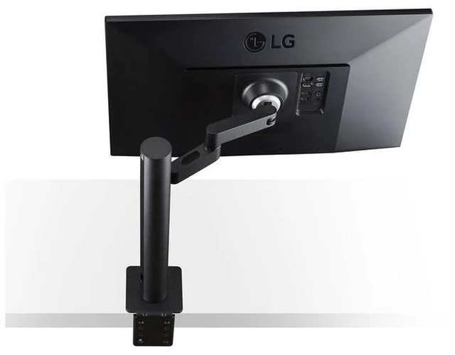 Alt view image 4 of 7 - Open_Box - LG UltraFine 27" UHD 4K 60 Hz HDMI, DisplayPort, USB, Audio FreeSync (AMD Adaptive Sync) Built-in Speakers IPS USB-C HDR Monitor with Ergo Stand (27UN880-B)
