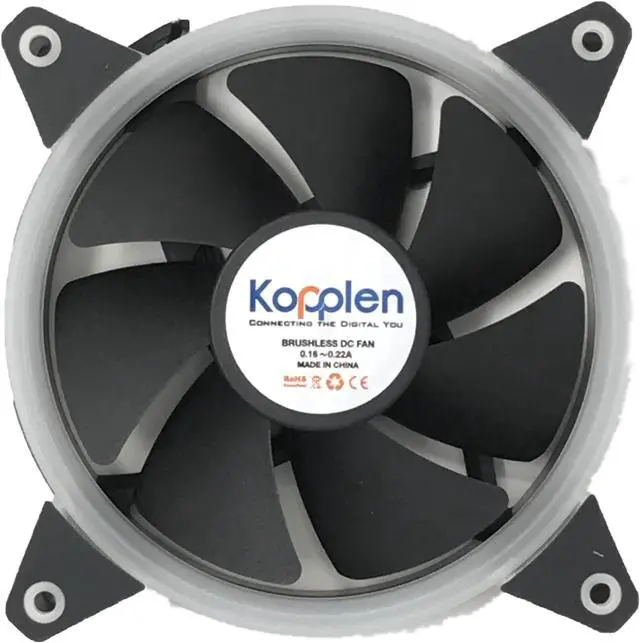 Alt view image 2 of 3 - Kopplen 120mm (PRO) Green LED High Silence Hydraulic Bearing Reinforced Case Fan