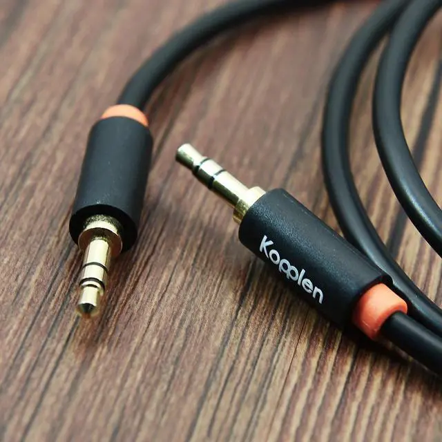 Alt view image 3 of 3 - Kopplen (3.3ft) High Perferomance 3.5mm Audio Cable M-M for Phone, iPad or Smartphones, Tablets, Media Players, Speakers and more
