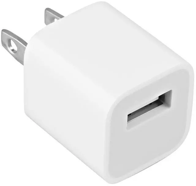 Alt view image 7 of 8 - Apple MD810LL/A 5 Watts USB Power Adapter for All iPhone and iPods With Dock/Lightning Connector - White