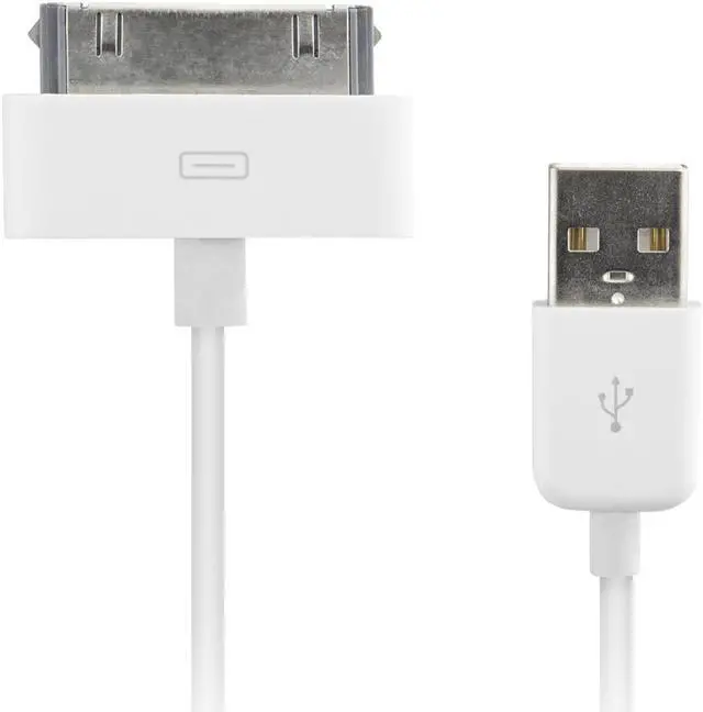 Main image of Original Apple 30 Pin Dock Connector to USB Sync and Charging Cable for iPhone/iPad (MA591G/C)