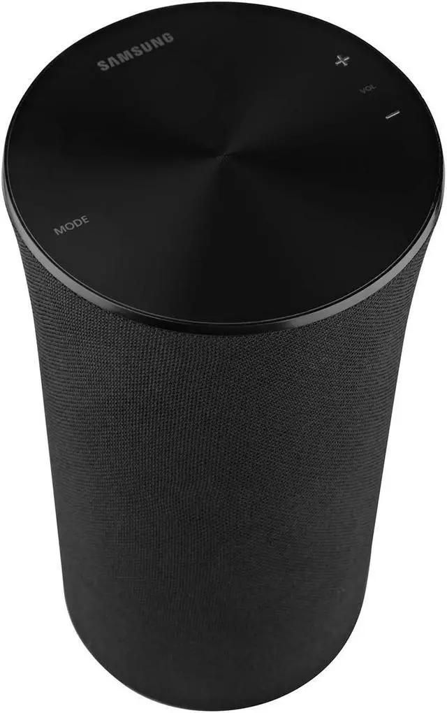 Alt view image 4 of 6 - Samsung Bluetooth Wireless Speaker WAM1500 - Radiant360 R1 - Wi-Fi - TV Soundconnect - MultiRoom - 360 Degree Omnidirectional Sound - Pandora, Spotify, Amazon Music, iHeart Radio, Rhapsody