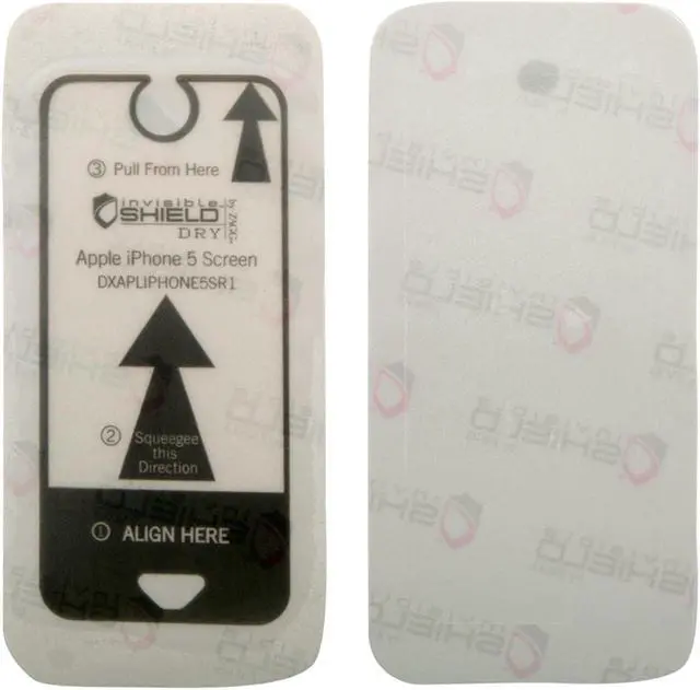 Alt view image 11 of 12 - Zagg InvisibleShield Full Body Maximum ( Covers Front Back & Sides )Protector for Apple Iphone 5 APLIPHONE5MC