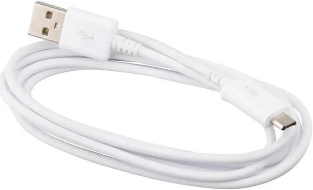 Alt view image 5 of 13 - OEM Samsung 5 Foot Micro USB Charging Data Cable - White (ECB-DU4EWE)