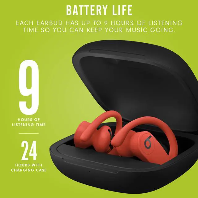 Alt view image 7 of 13 - Powerbeats Pro - Lava Red