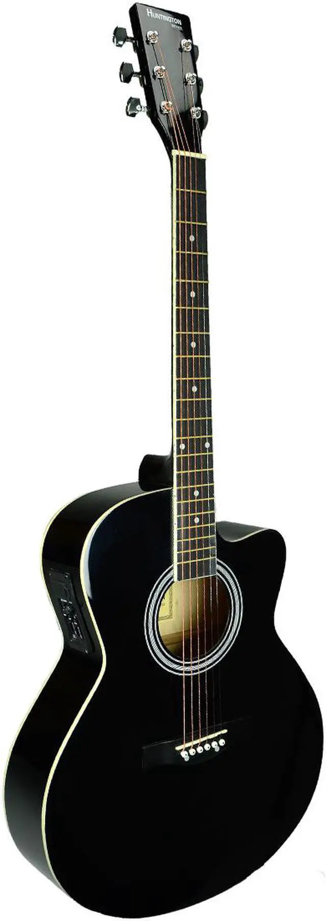 Main image of Dreadnought Cutaway Acoustic Electric 6 String Guitar with built in 3 band EQ