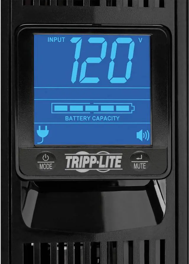 Alt view image 6 of 12 - Tripp Lite SMART1500LCDXL 1500VA Smart UPS Back Up, 900W Rack-Mount/Tower, LCD, AVR, Extended Runtime Option, USB, DB9, 3 Year Warranty & Dollar 250,000 Insurance