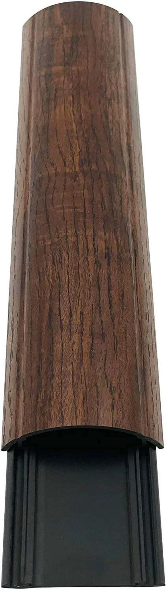 Alt view image 2 of 5 - Electriduct Premium Cable Shield PVC Floor Cord Cover and Wire Protector - Large - Red Chestnut - 36 Inch (3 Feet)