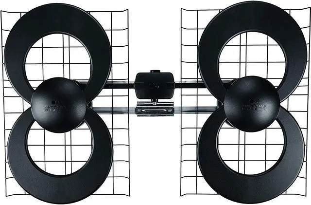 Alt view image 2 of 7 - ClearStream 4 UHF Indoor Outdoor TV Antenna, Multi-Directional, 70+ Mile Range, 4K 8K UHD, NEXTGEN TV  w/20-inch Mast, Reflectors