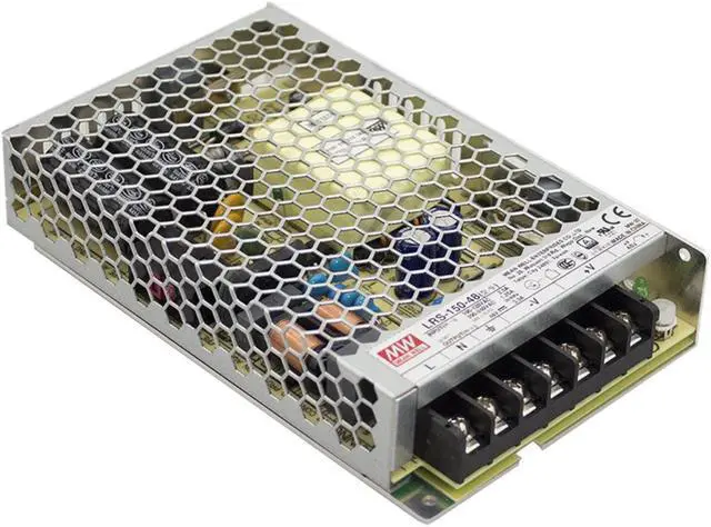 Main image of Mean Well LRS-150-24 Switching Power Supply, Single Output, 24V, 6.5A, 156W, 6.26" L x 3.82" W x 1.18" H